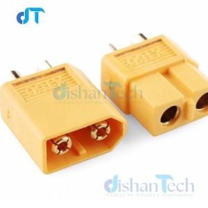 1Pair- XT60 XT-60 Male & Female Connector Plug Socket Charging Lipo Battery Cable Connectors For Battery Cables Lead Connections DIY