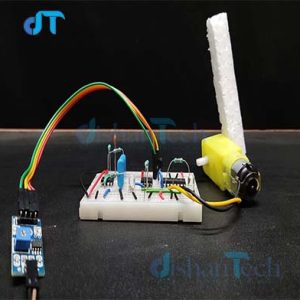 Automatic Raindrop Wiper System Using 555 Timer