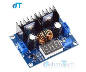 DUAL IC Heatsinks With Display XL4016 XL-4016 DC DC Step Down PWM BUCK Converter 4-36V To 1.25-36V 8A 200W Adjustable Power Supply Adapters Module