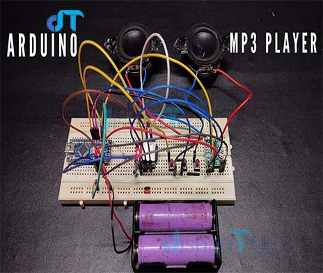 Stereo MP3 Player System Using Arduino & DFPlayer